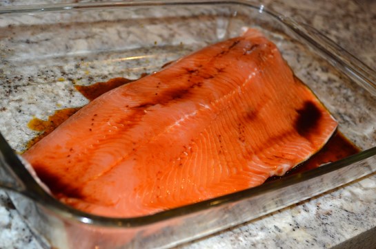 Quinoa Salmon Salad With A Sweet Thai Chili Vinaigrette - Breezy Bakes